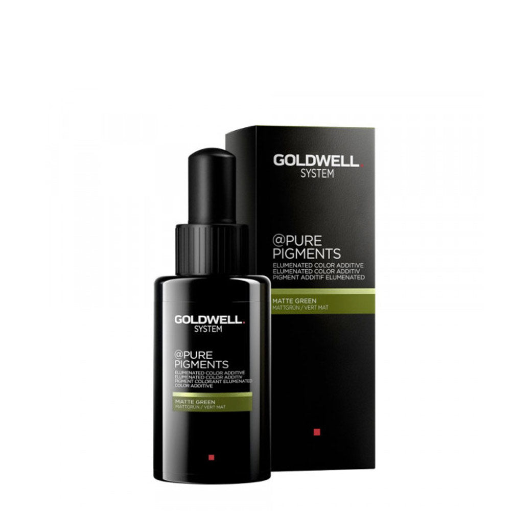 Goldwell System @Pure Pigments Matte Green 50ml - pigmento colore