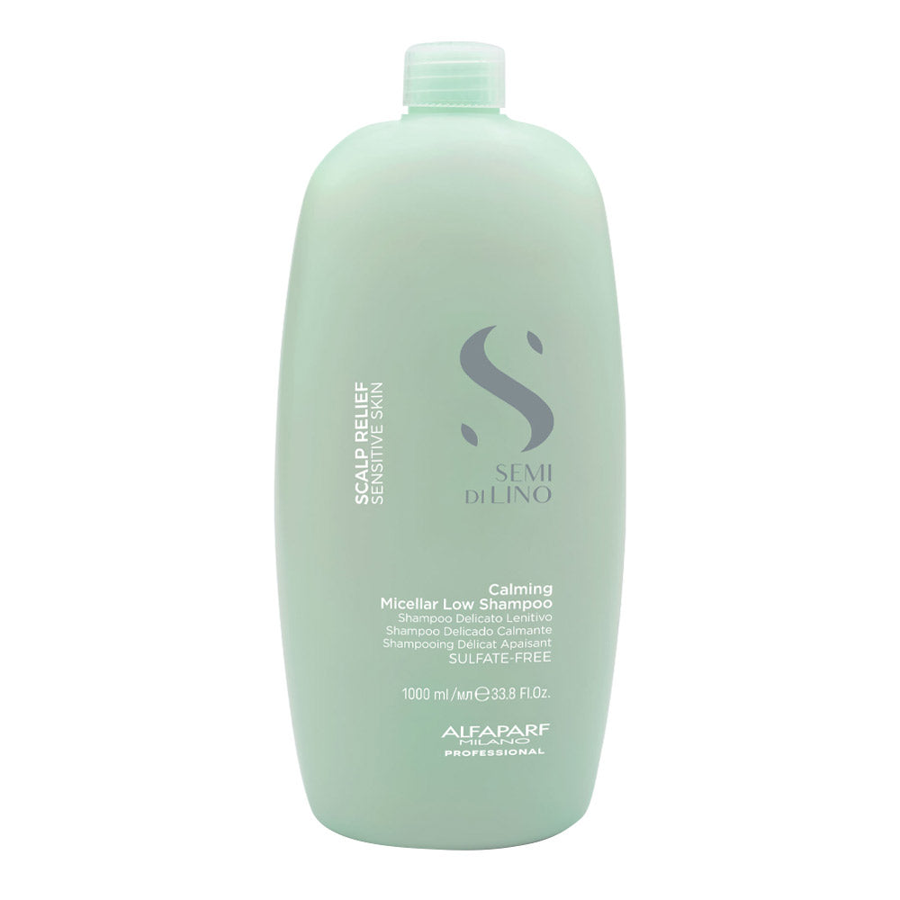 Alfaparf Milano Semi Di Lino Scalp Relief Calming Micellar Low Shampoo 1000ml