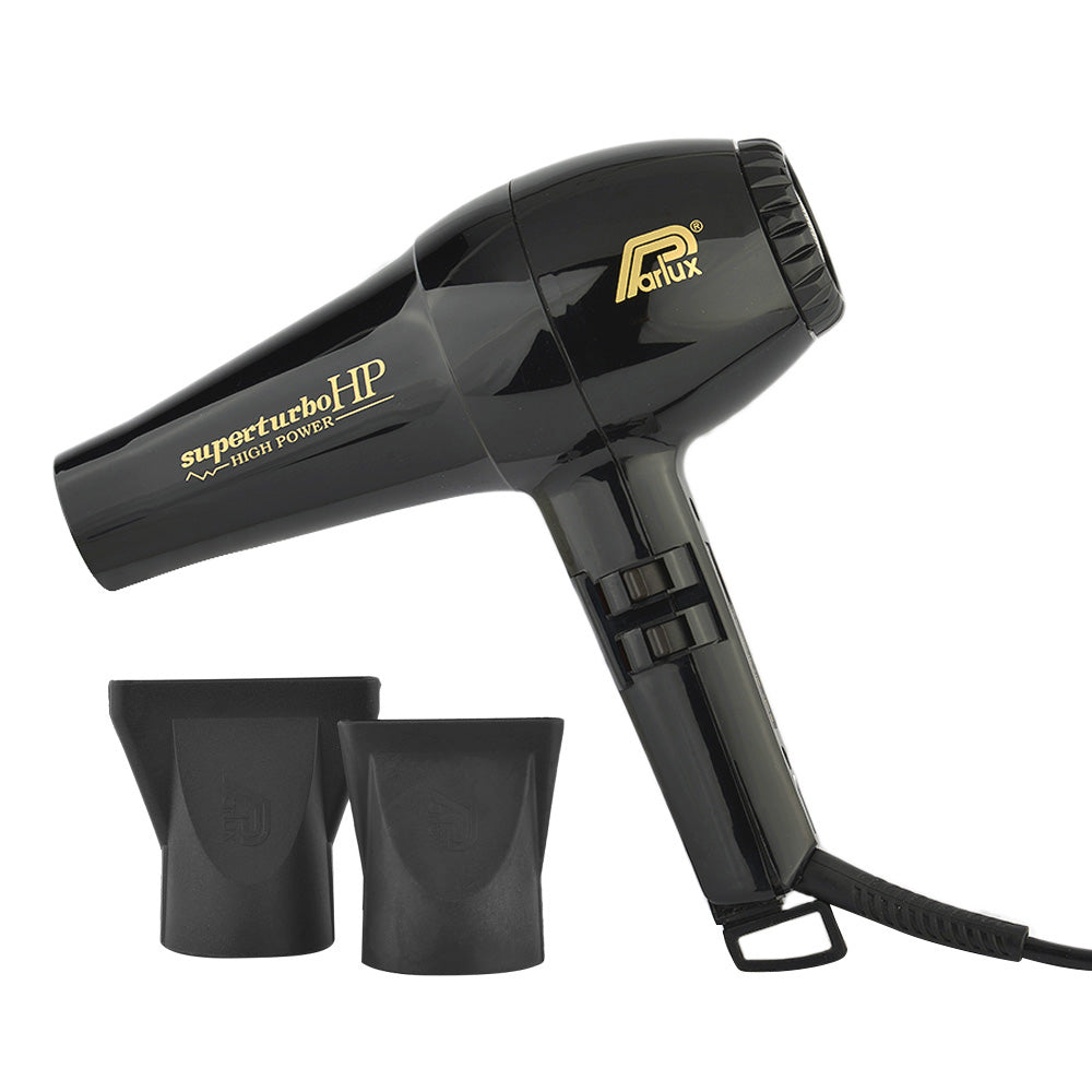 Parlux Superturbo Hp Asciugacapelli Nero per capelli Afro