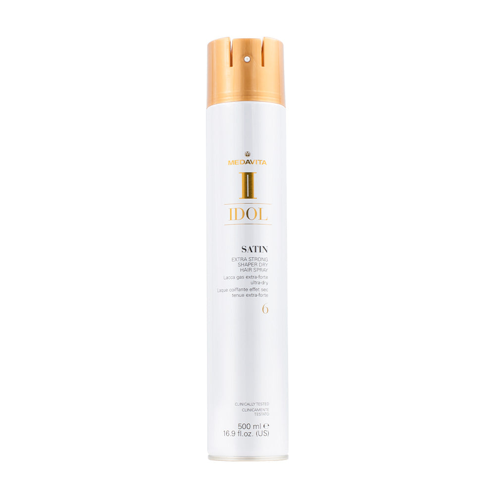Medavita Idol Styling Satin Extra Strong Shaper Dry Hairspray 6 500ml