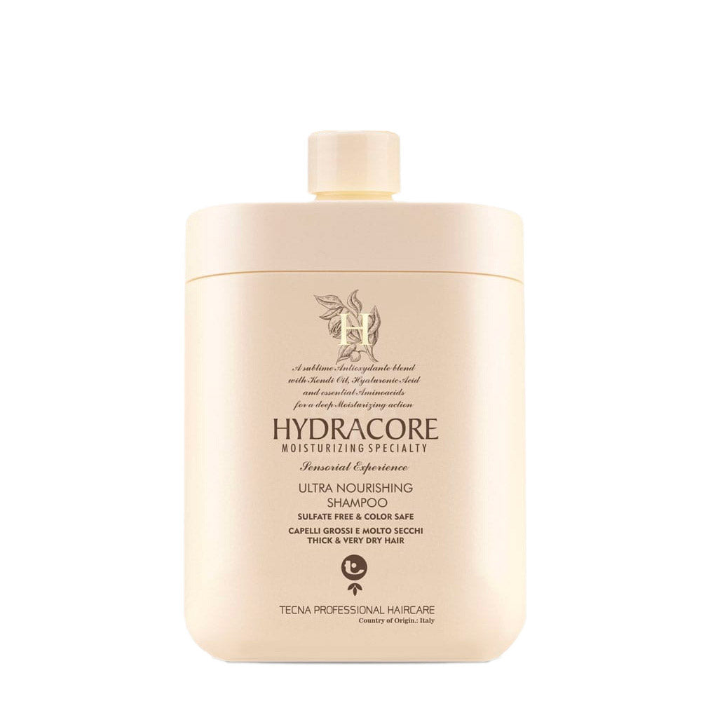 Tecna Hydracore Ultra Nourishing Shampoo 1000ml - shampoo ultra idratante
