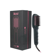 Ikoo E - Styler Jet Beluga Black - spazzola riscaldata da viaggio