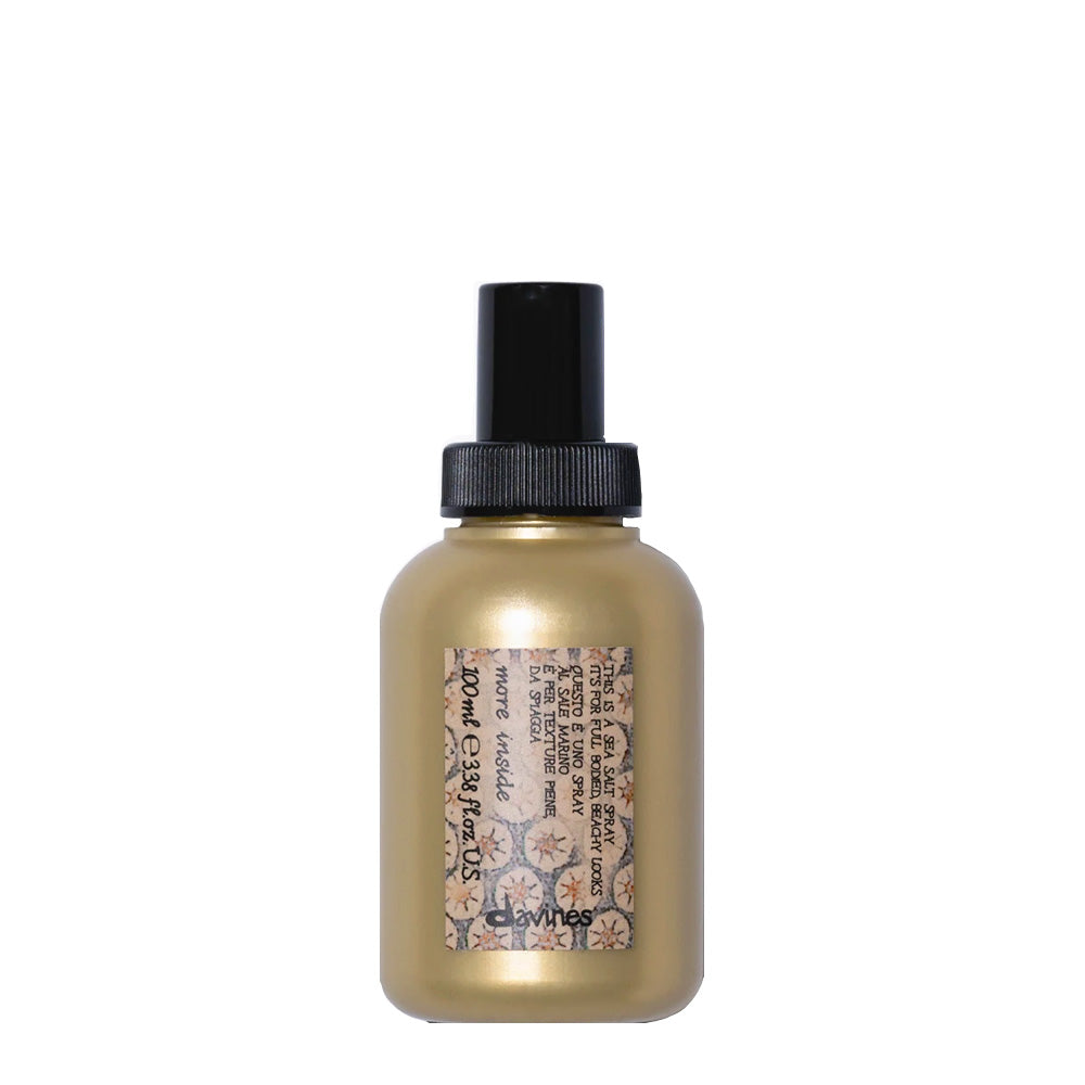 Davines More Inside Sea Salt Spray 100ml - spray al sale marino