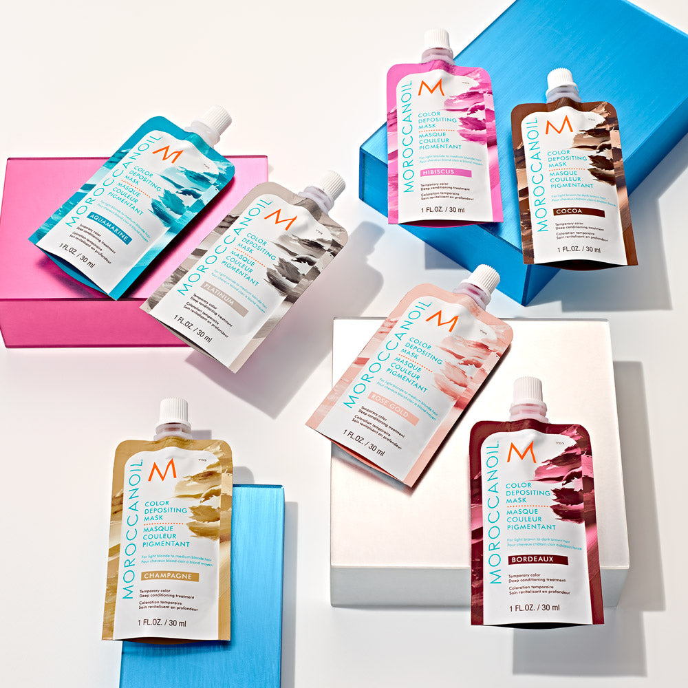 Moroccanoil Color Deposit Mask Cocoa 30ml - maschera colorata cacao