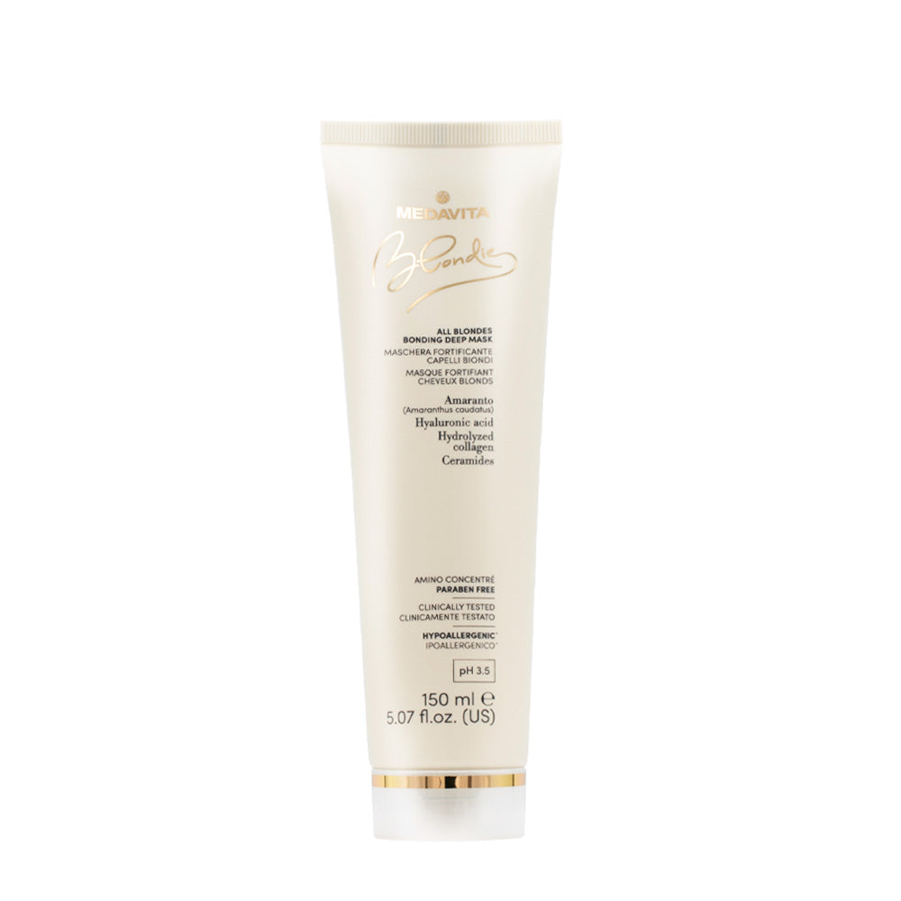 Medavita Blondie All Blondes Bonding Deep Mask 150ml - maschera rimpolpante