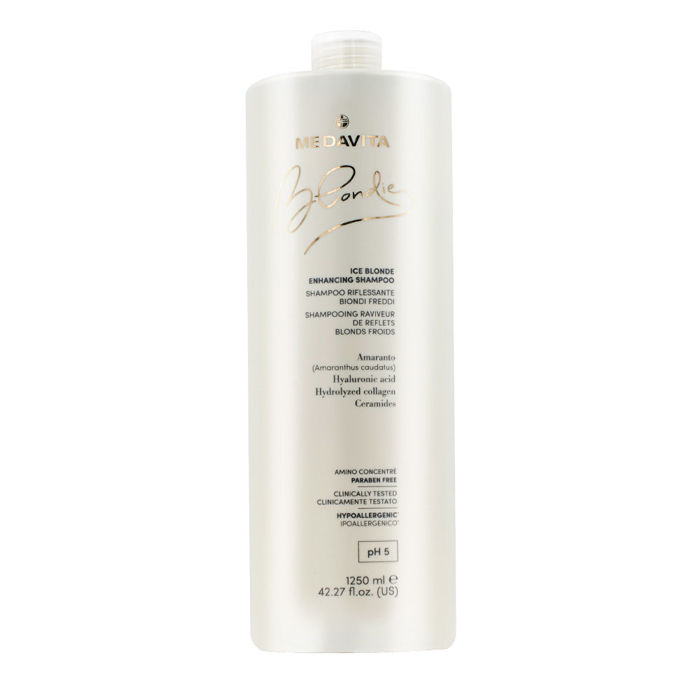 Medavita Blondie Ice Blonde Enhancing Shampoo 1250ml