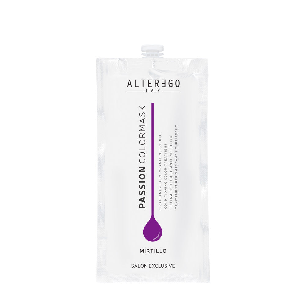 Alterego Passion Color Mask Mirtillo 50ml - trattamento colorante nutriente