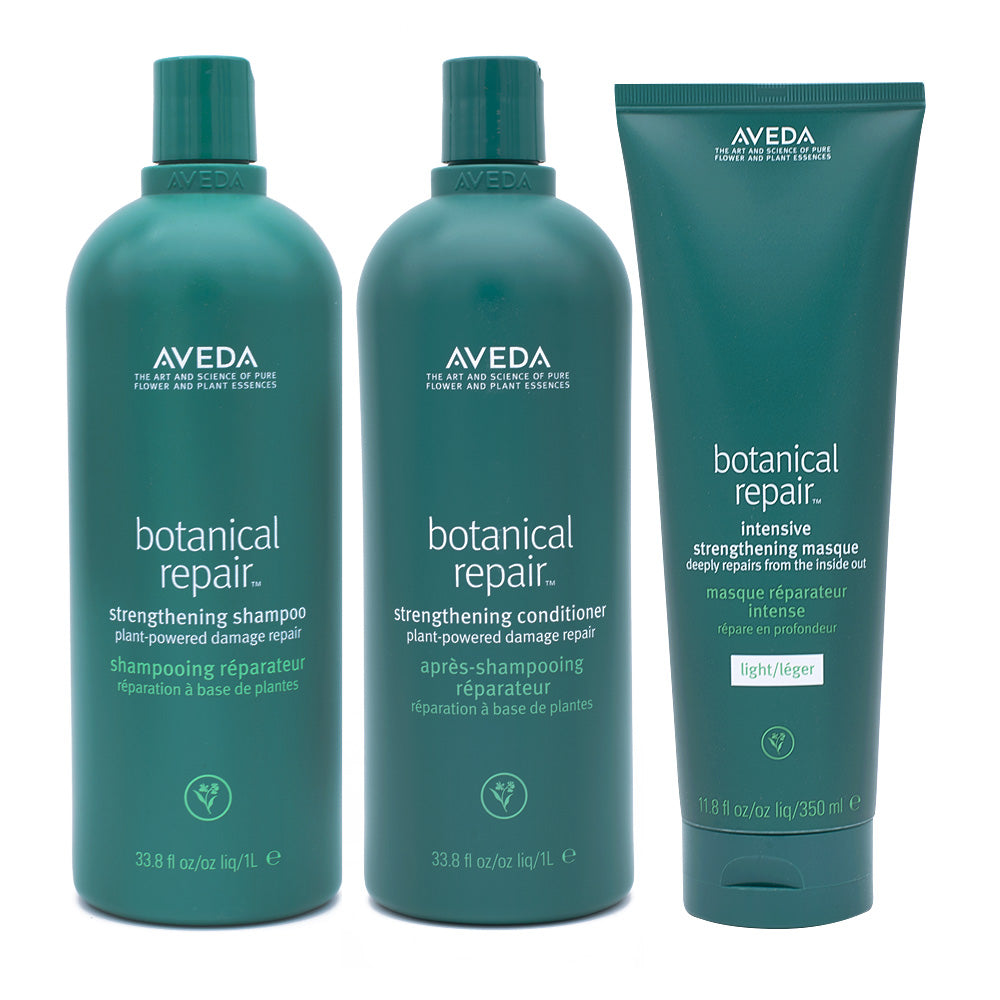 Aveda Botanical Repair Strengthening Shampoo1000ml Conditioner1000ml Masque350ml