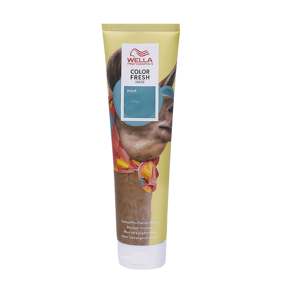 Wella Color Fresh Mask Mint 150ml - maschera colorata