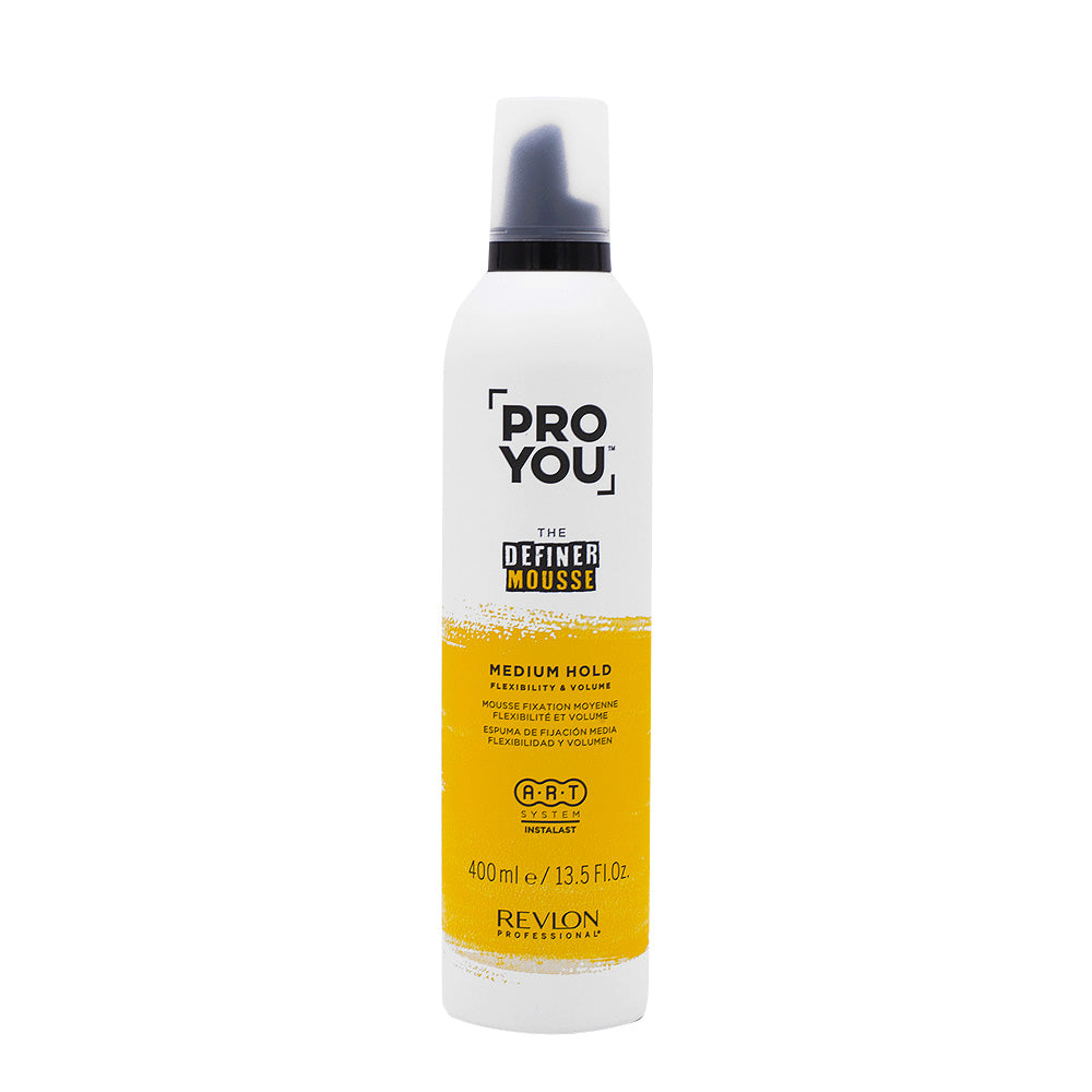 Revlon Pro You The Definer Medium Hold 400ml - schiuma tenuta media