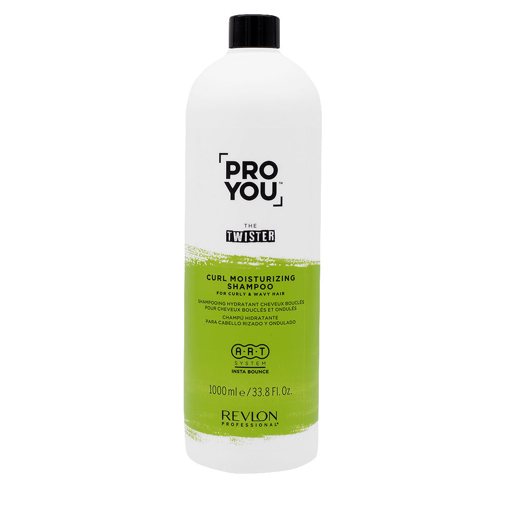 Revlon Pro You The Twister Curl Moisturizing Shampoo 1000ml - shampoo per ricci