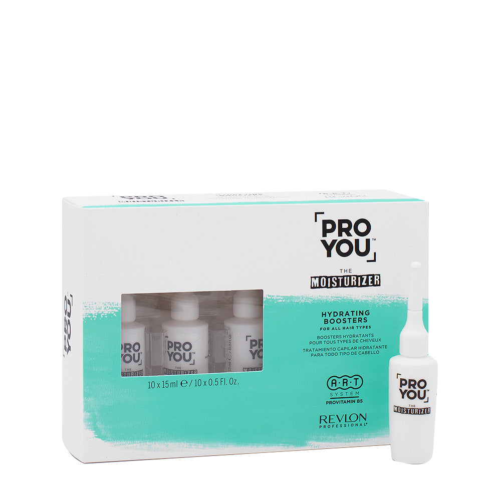 Revlon Pro You The Moisturizer Hydrating Boosters 10x15ml - fiale idratanti