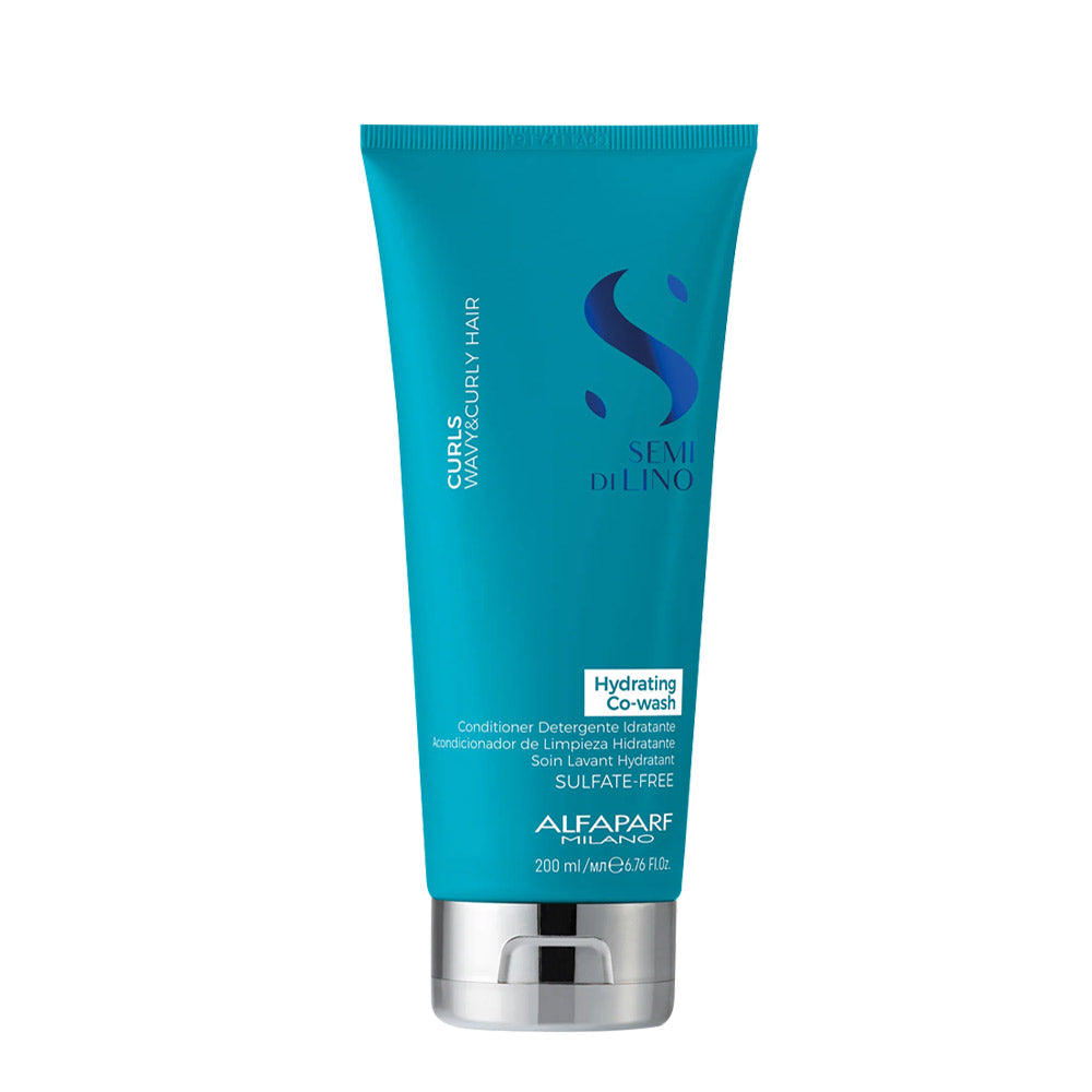 Alfaparf Milano Semi di Lino Curls Hydrating Co-Wash 200ml - balsamo detergente