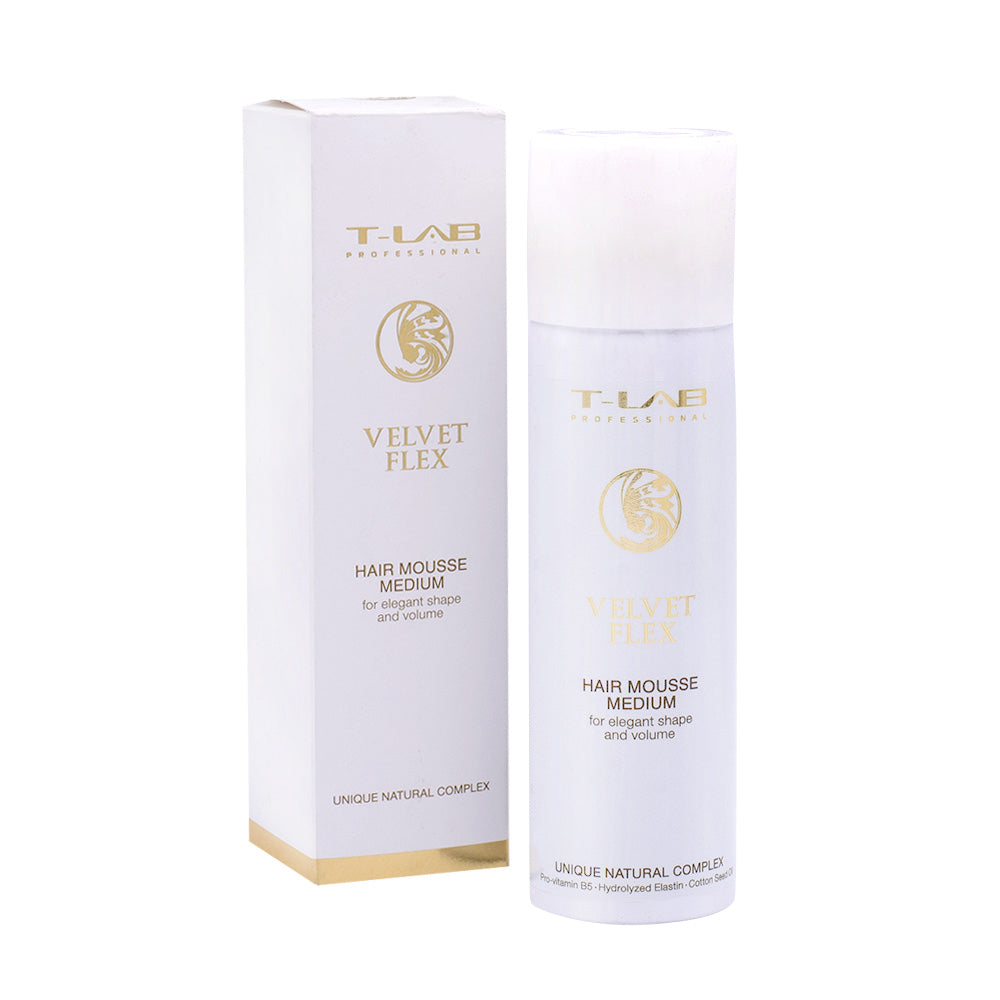 T-Lab Styling Velvet Flex Hair Mousse Medium 100ml