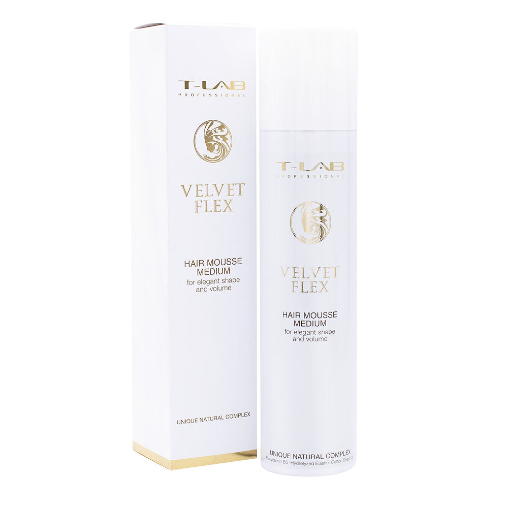 T-Lab Styling Velvet Flex Hair Mousse Medium 300ml