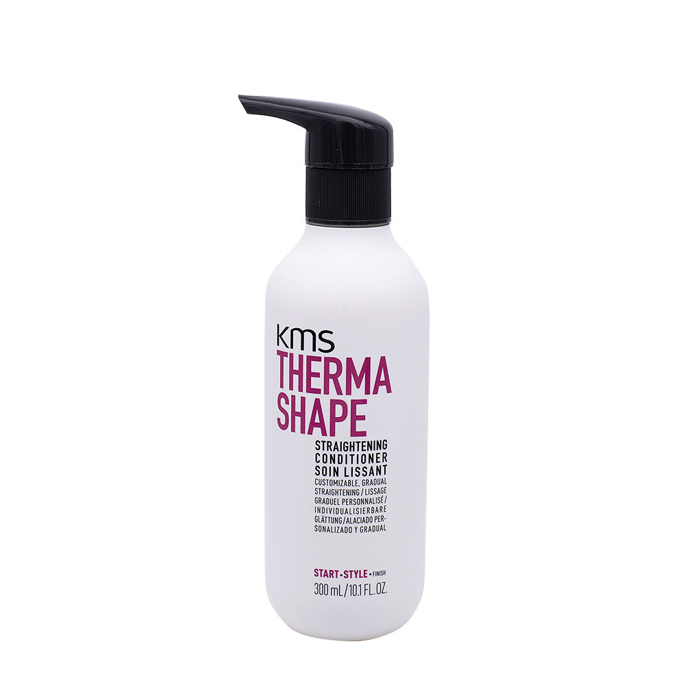 KMS Thermashape Straightening Conditioner 300ml - conditioner per capelli grossi