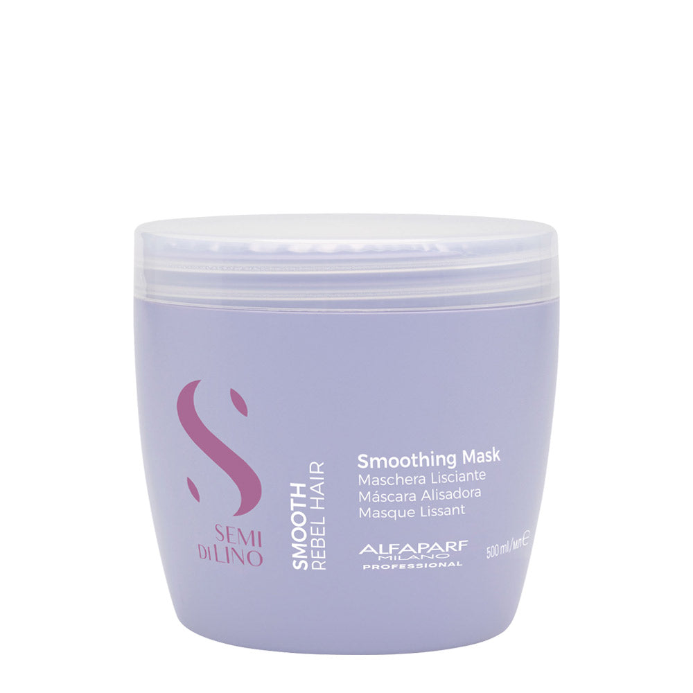 Alfaparf Milano Semi di Lino Smooth Smoothing Mask 500ml - maschera lisciante