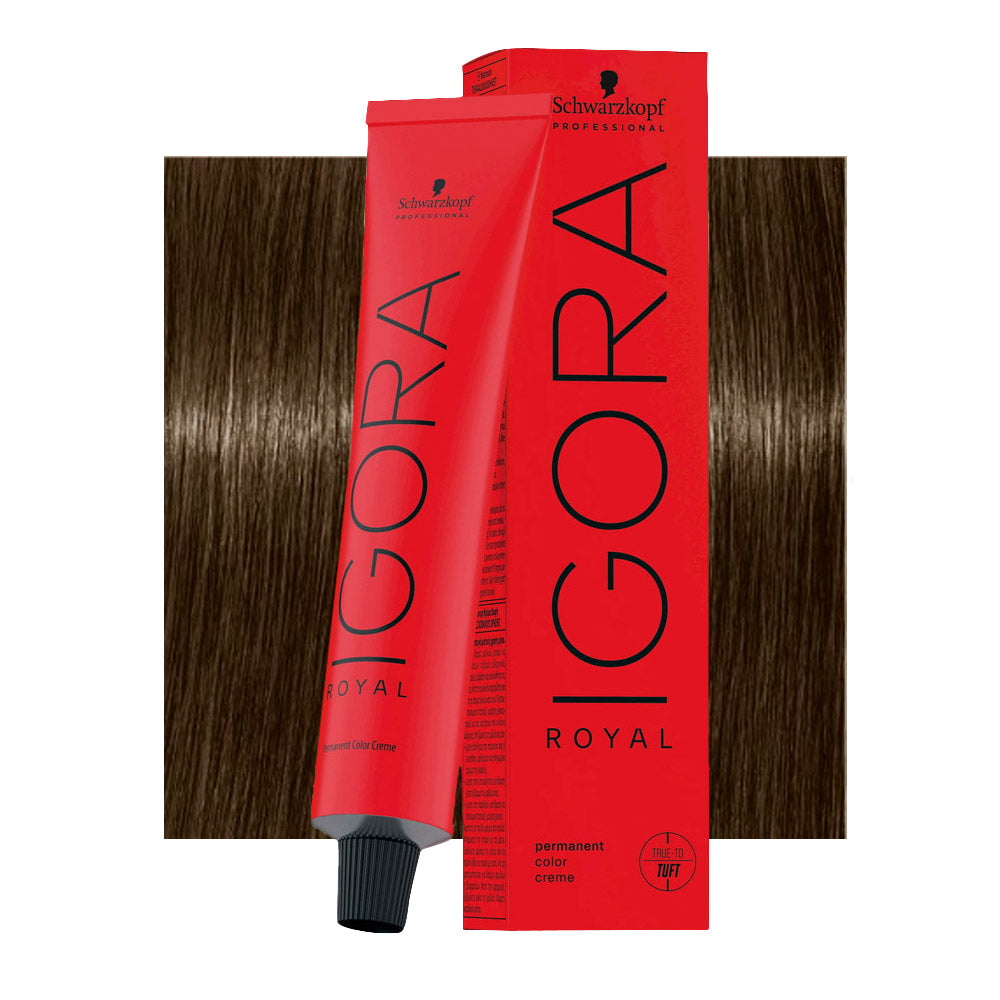 Schwarzkopf Igora Royal 6-16 Biondo Scuro Cendrè Cioccolato 60ml