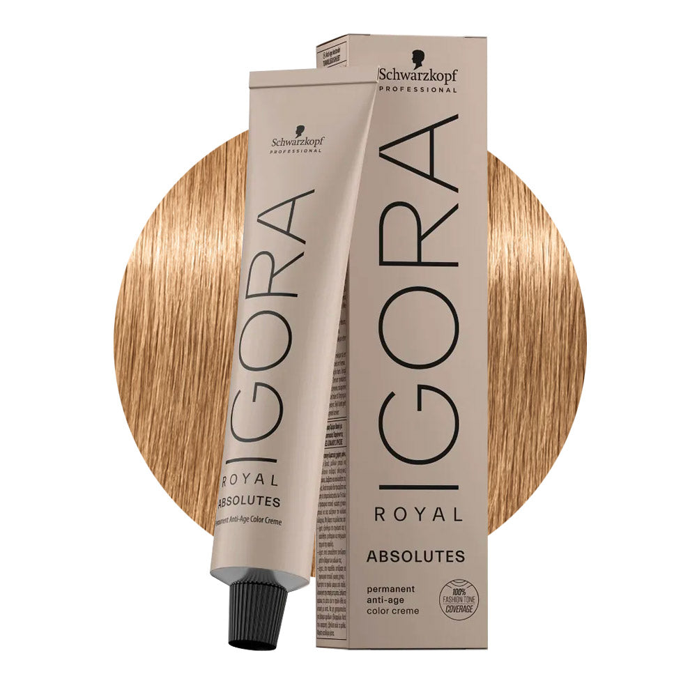 Schwarzkopf Igora Royal Absolutes 9-140 Biondo Chiarissimo Cendré Beige Naturale