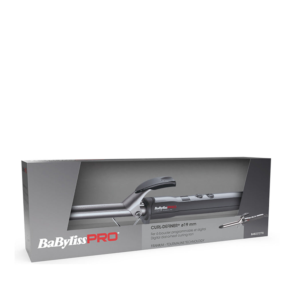 Babyliss Pro Ferro con Display in Titanium Tourmaline 19mm BAB2272TTE
