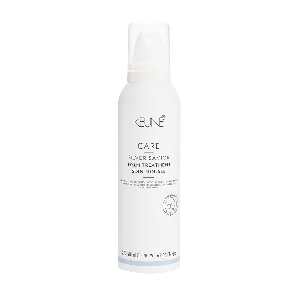 Keune Care Line Silver Savior Foam Treatment  200ml -balsamo antigiallo leave-in