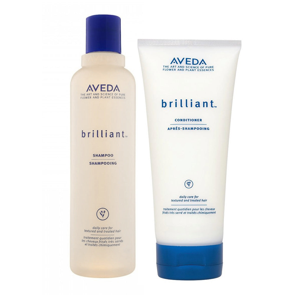 Aveda Brilliant Shampoo 250ml Conditioner 200ml