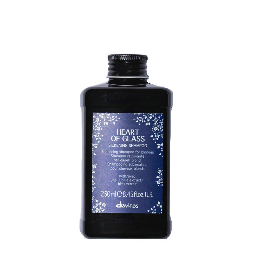 Davines Heart Of Glass Silkening Shampoo 250ml - shampoo ravvivante