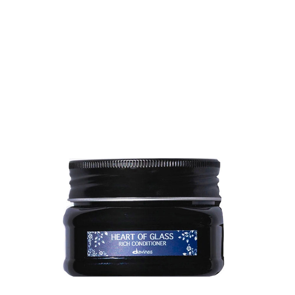 Davines Heart Of Glass Rich Conditioner 90ml - balsamo fortificante e ravvivante