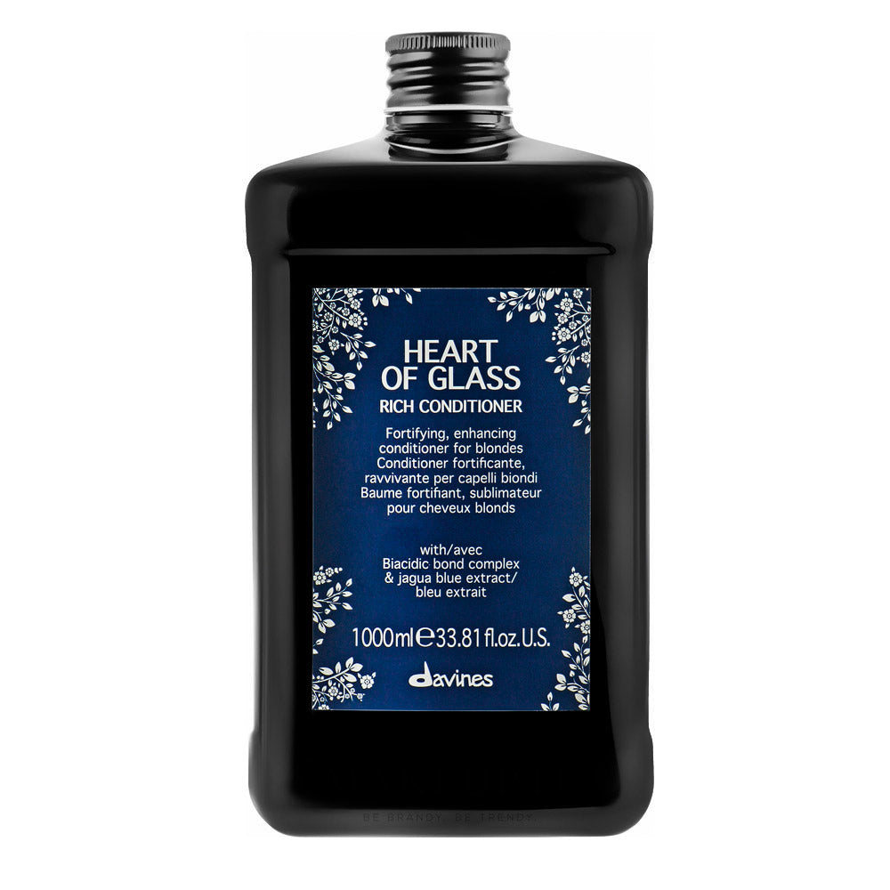 Davines Heart Of Glass Rich Conditioner 1000ml - balsamo
