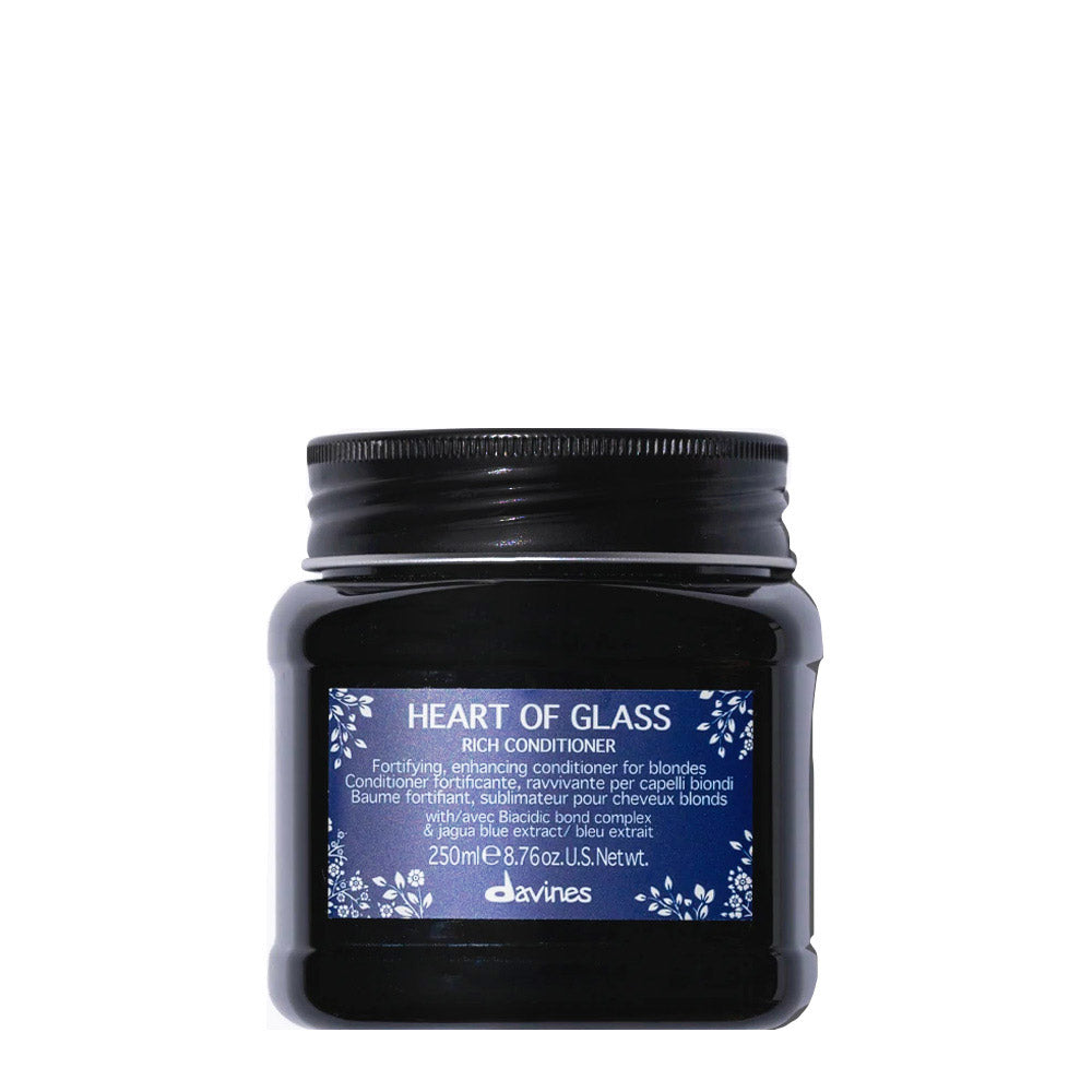 Davines Heart Of Glass Rich Conditioner 250ml -balsamo fortificante e ravvivante