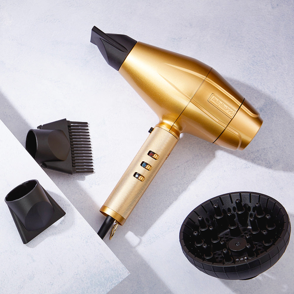 Babyliss Pro 4Artist GoldFx - asciugacapelli digitale da 2200W