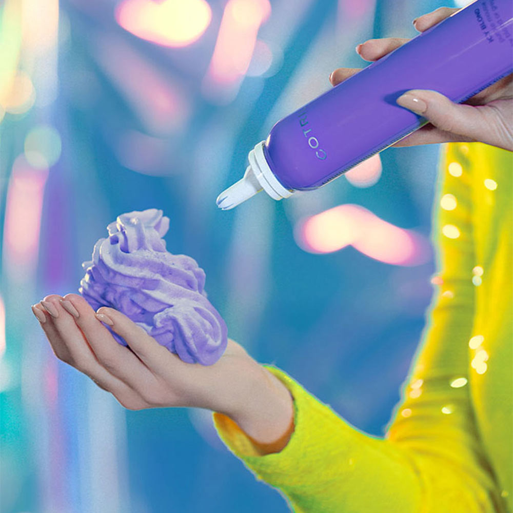 Cotril Icy Blond Blond Purple Mousse 200ml- mousse antigiallo condizionante