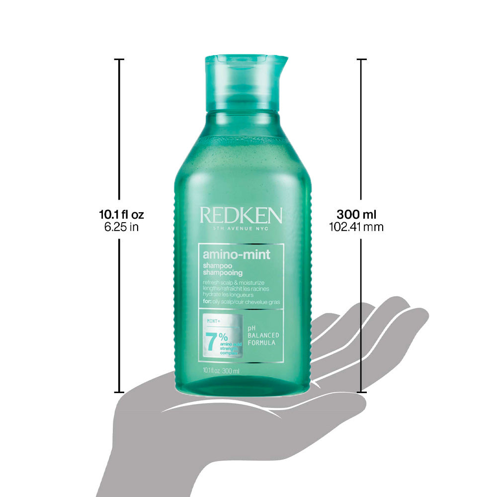 Redken Amino Mint Shampoo 300ml - shampoo per un cuoio capelluto purificato