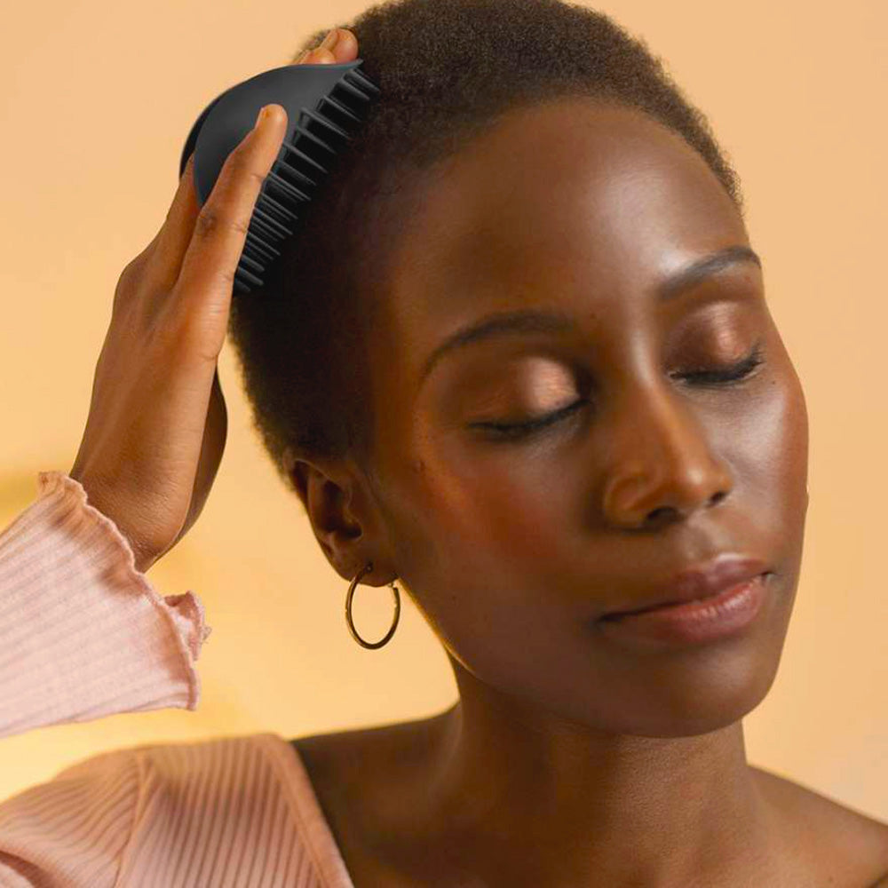 Tangle Teezer Scalp Brush Black - spazzola esfoliante e massaggiante