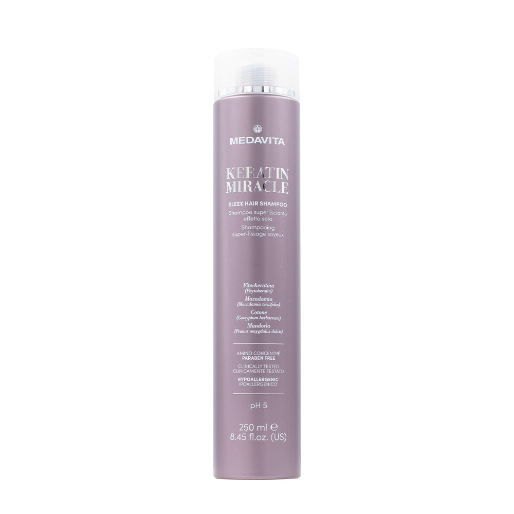 Medavita Lunghezze Keratin Miracle Sleek Hair Shampoo 250ml
