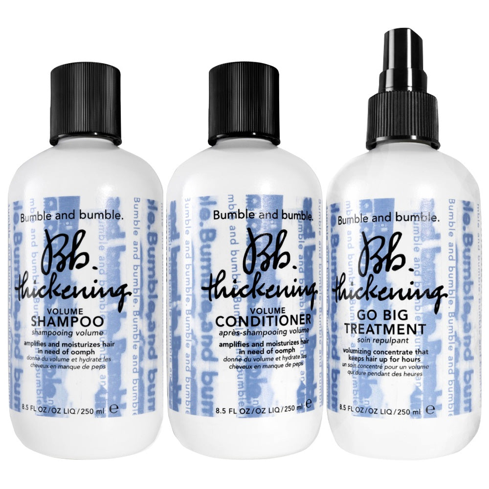 Bumble and bumble. Bb. Thickening Shampoo250ml Conditioner250ml Treatment250ml