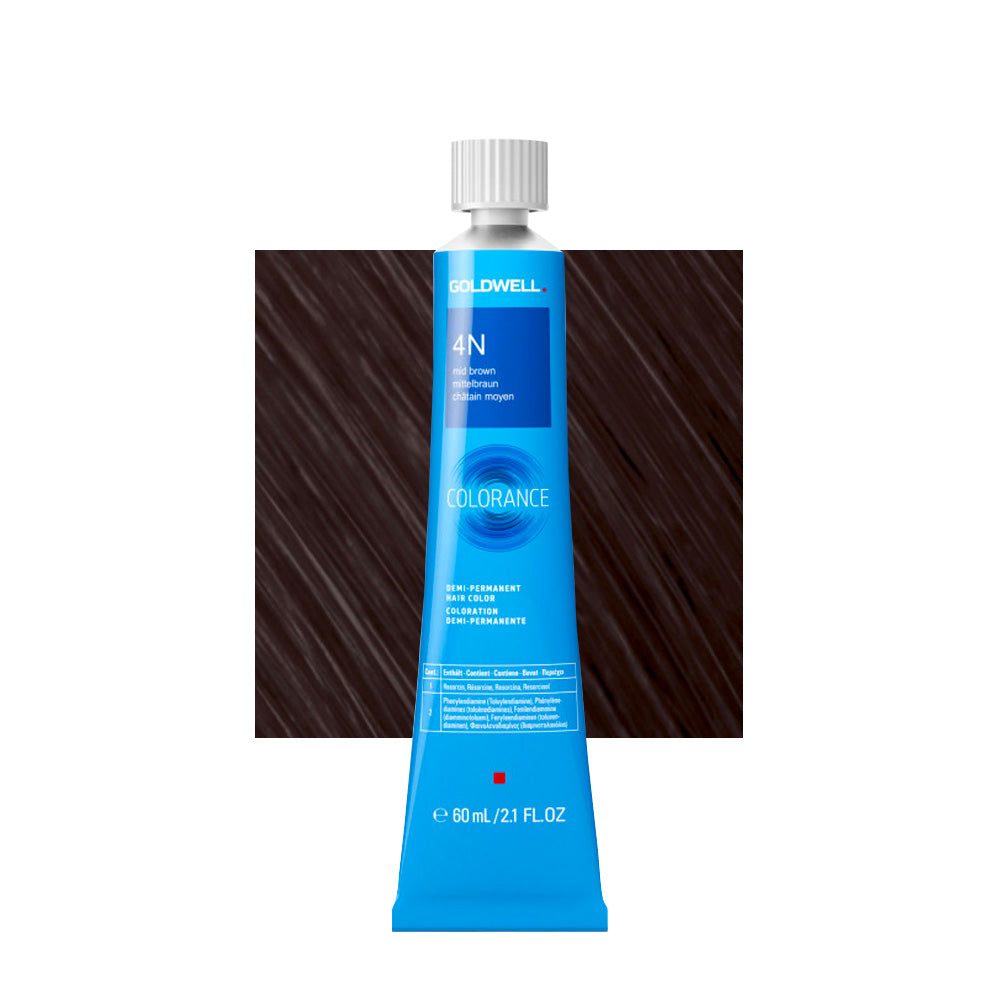4N Castano medio naturale Goldwell Colorance Naturals tb 60ml