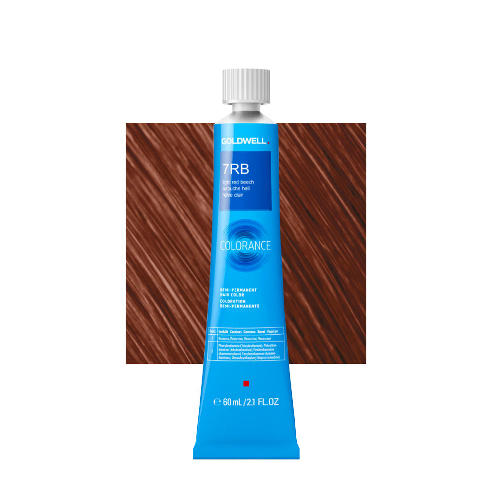 7RB Faggio rosso chiaro Goldwell Colorance Warm browns tb 60ml