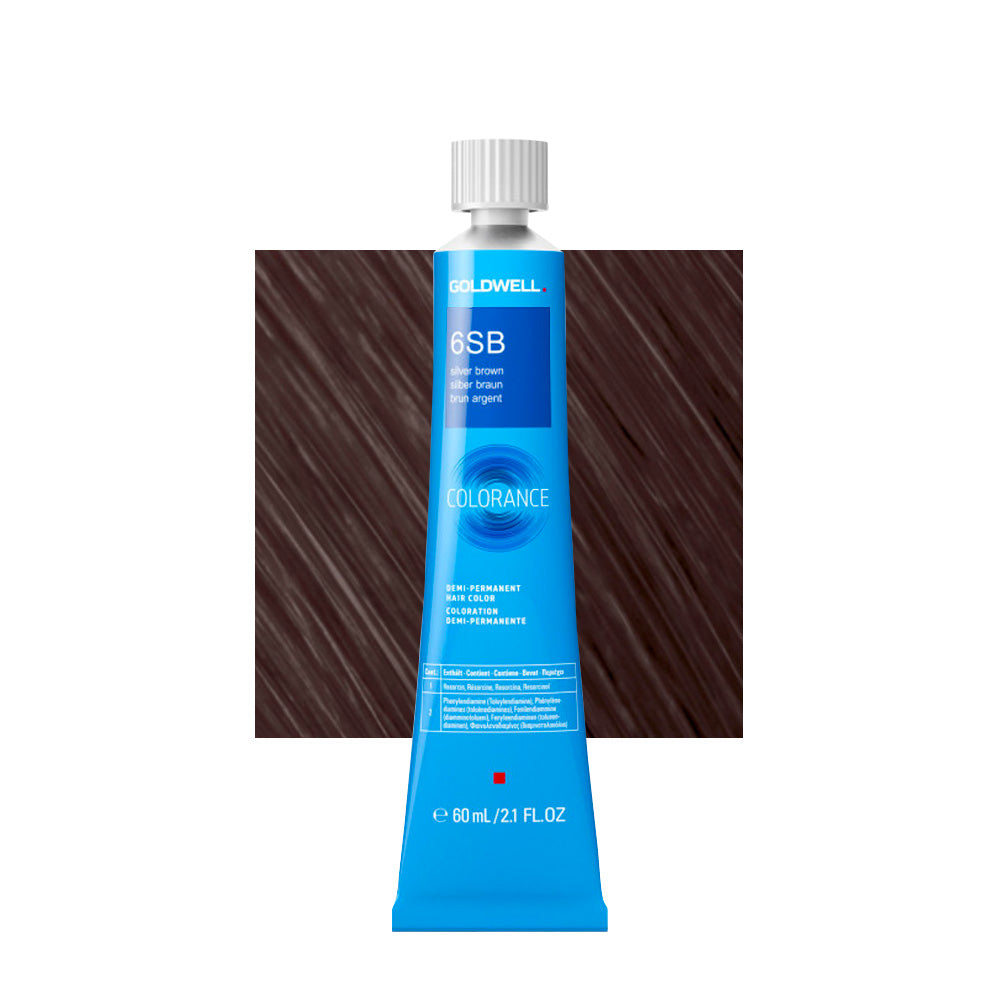 6SB Castano argento Goldwell Colorance Cool browns tb 60ml