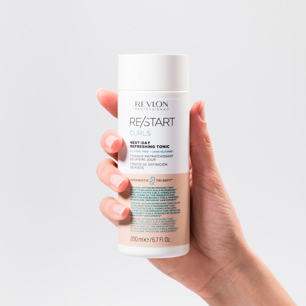 Revlon Restart Curls Next-Day Refreshing Tonic 200ml - tonico per capelli ricci