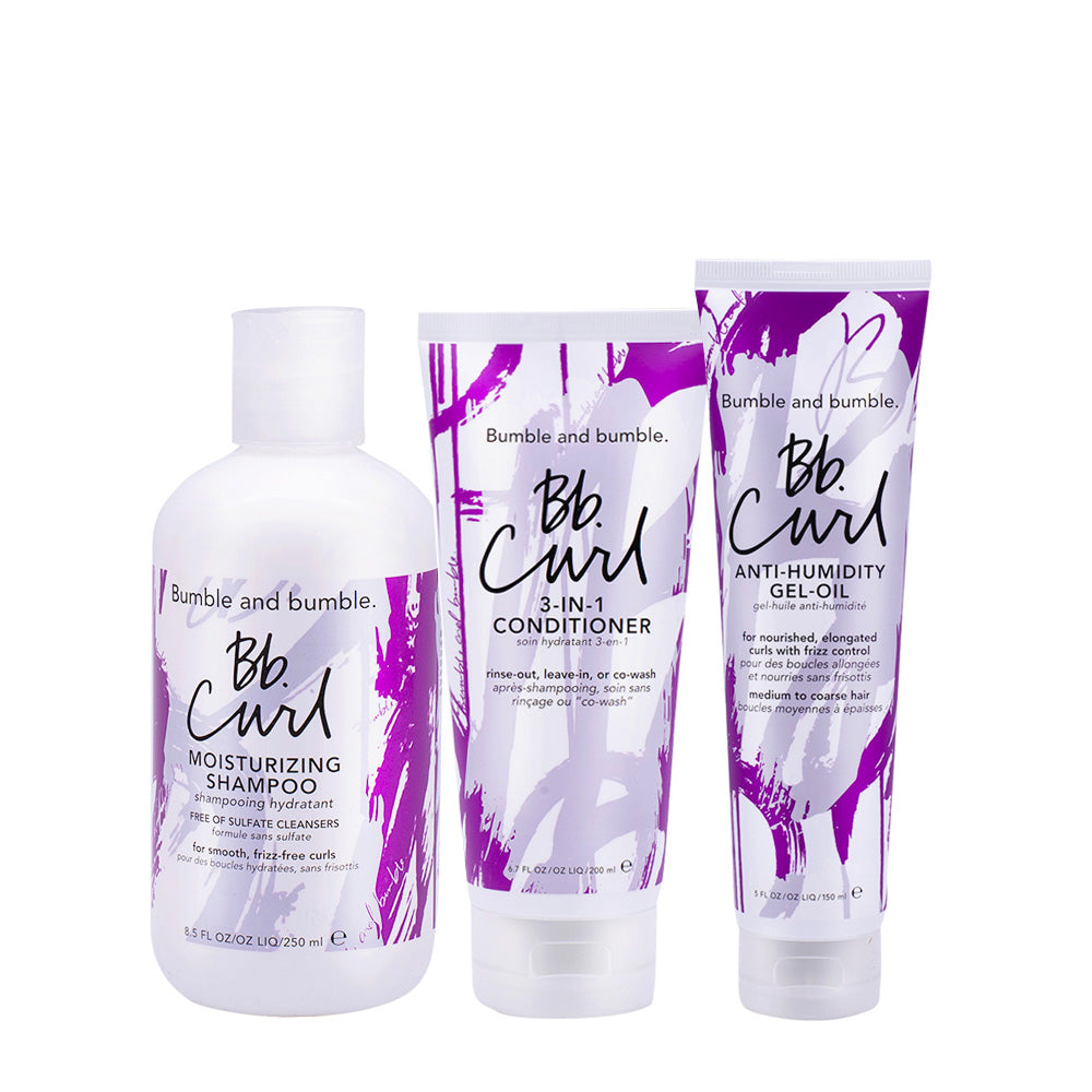 Bumble and bumble. Bb. Curl Shampoo 250ml Conditioner 200ml Gel Oil 150ml