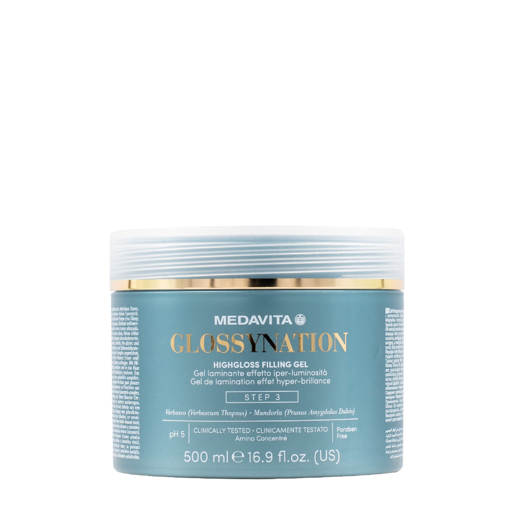 Medavita Lunghezze Glossynation Highgloss Filling Gel 500ml - gel laminante