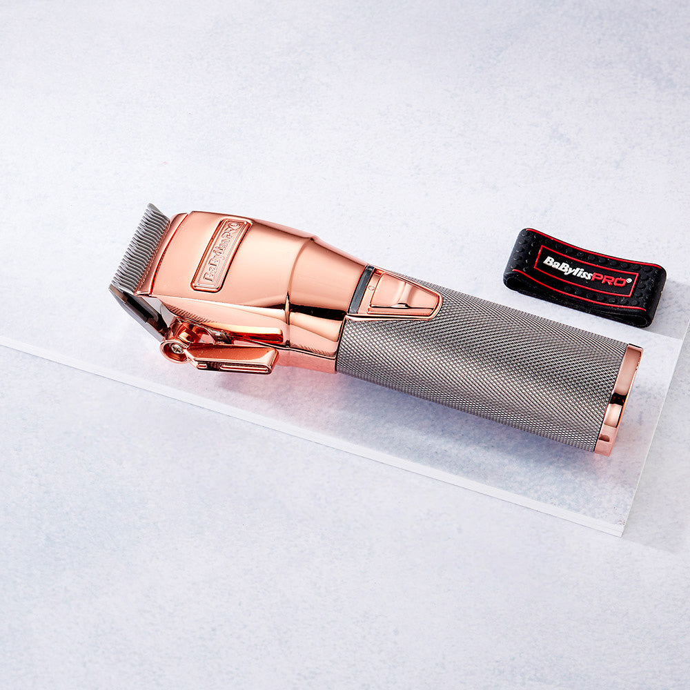 Babyliss Pro 4Artist Rose Gold Clipper FX8700RGE - tagliacapelli in metallo
