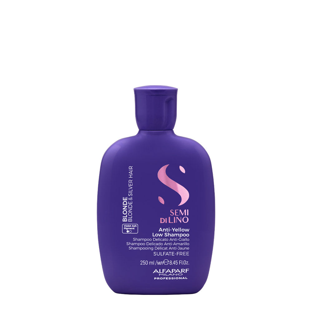 Alfaparf Milano Semi di Lino Blonde Anti Yellow Low Shampoo 250ml
