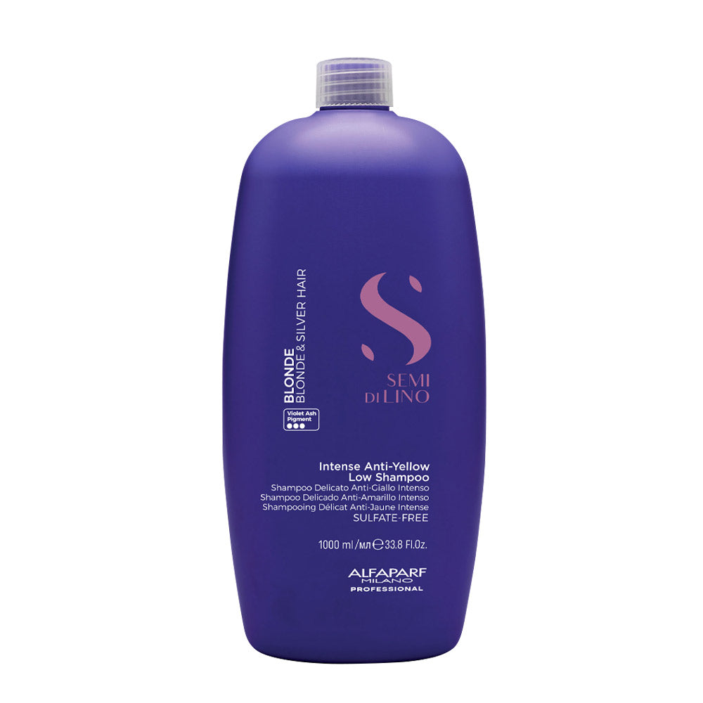 Alfaparf Milano Semi di Lino Blonde Anti Yellow Low Shampoo 1000ml