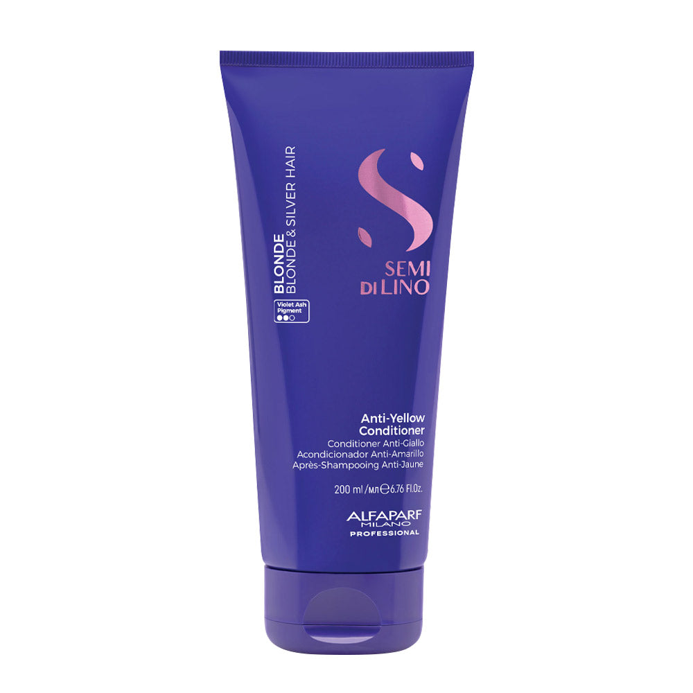 Alfaparf Milano Semi di Lino Blonde Anti-Yellow Conditioner 200ml