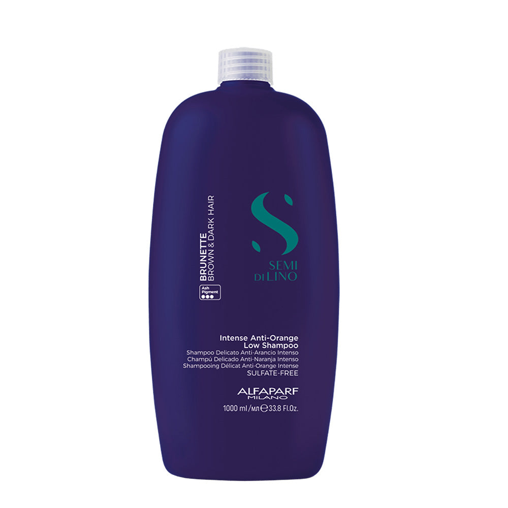 Alfaparf Milano Semi di Lino Brunette Anti-Orange Low Shampoo 1000ml