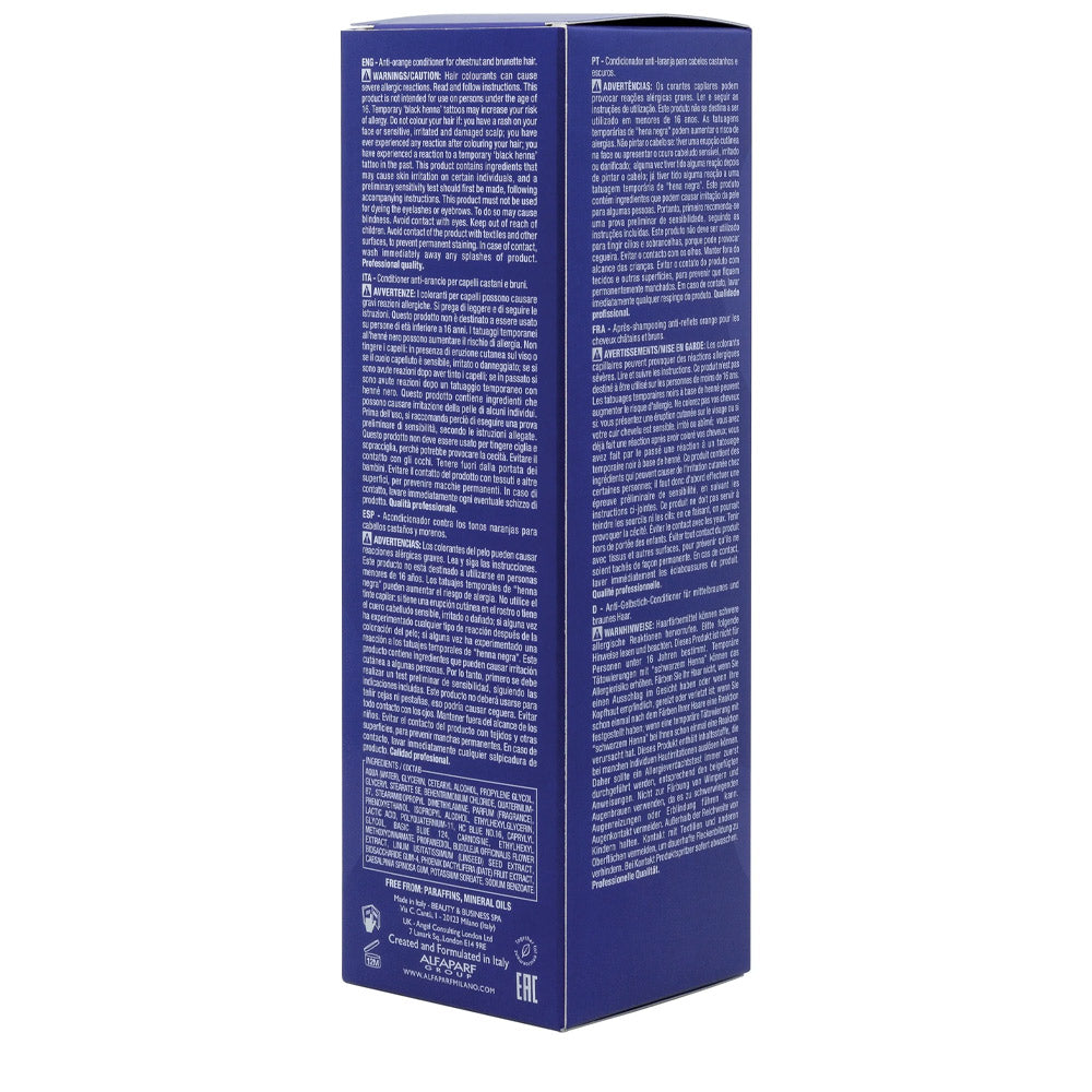 Alfaparf Milano Semi di Lino Brunette Anti-Orange Conditioner 200ml - balsamo