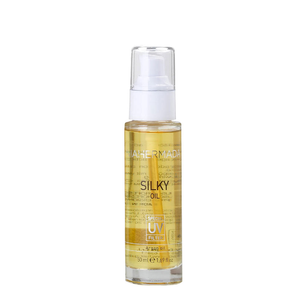 VIAHERMADA Silky Oil 50ml - fluido anticrespo  con olio d'argan
