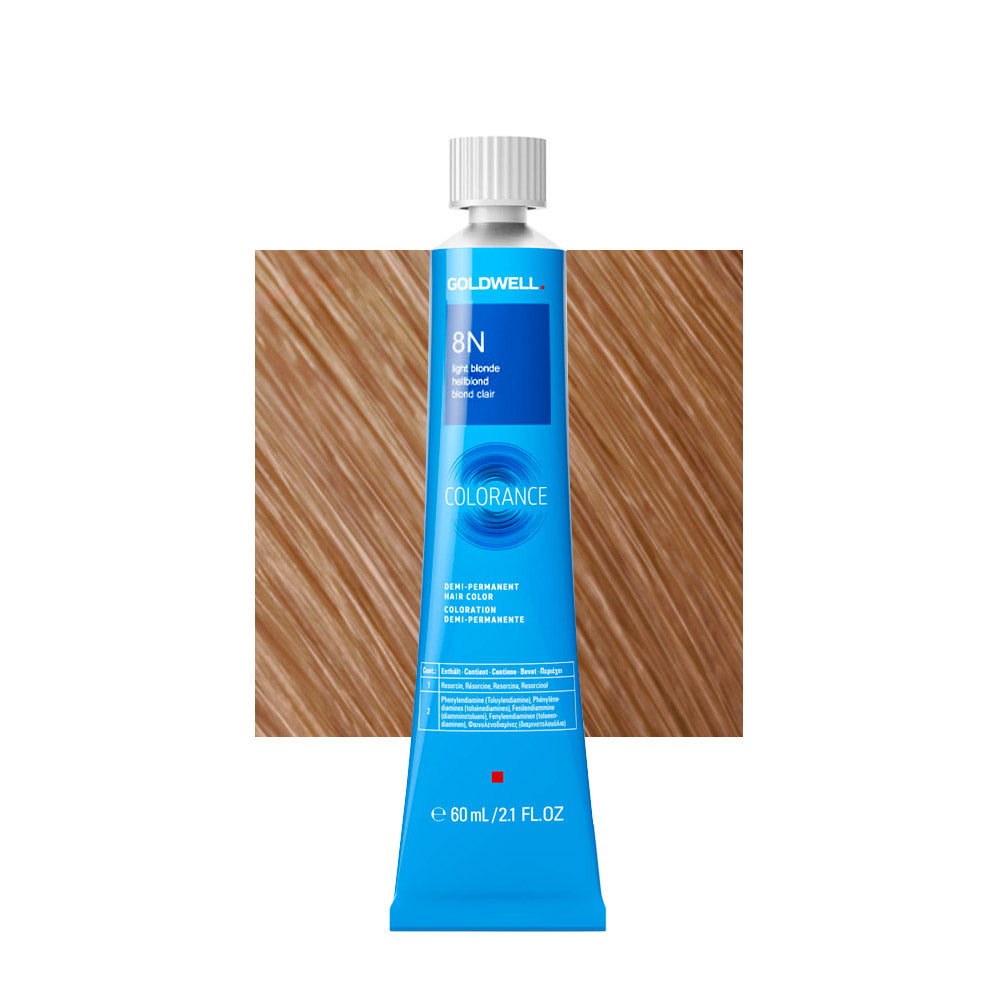 8N Biondo chiaro naturale Goldwell Colorance Naturals tb 60ml